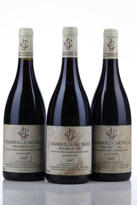 CHAMBOLLE MUSIGNY 1 ER CRU 1997 - Jean Jacques Confuron - 3 Bottles