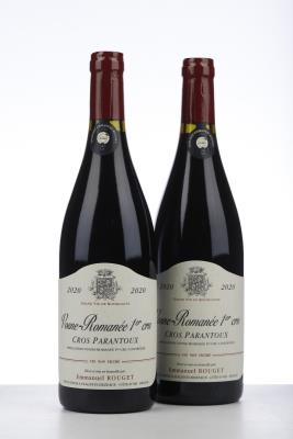 VOSNE ROMANEE CROS PARANTOUX 2020 - Emmanuel Rouget - 2 Bottles