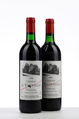 EVANGILE 1989  - 2 Bottles