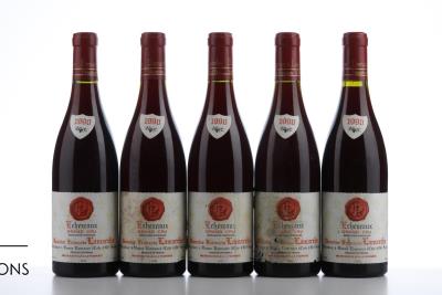 ECHEZEAUX 1990 - Francois Lamarche - 5 Bottles