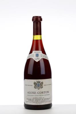 ALOXE CORTON 1986 - Chateau de Meursault - 1 Bottle
