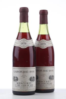 MERCUREY CLOS DU ROI 1979 - Laboure Roi - 2 Bottles