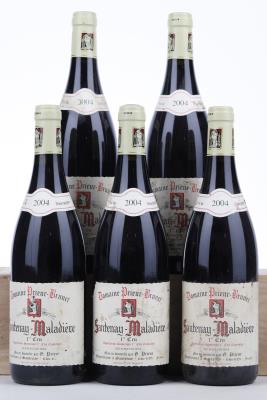 SANTENAY MALADIERE 2004 - Prieur Brunet - 5 Bottles