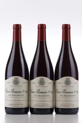 VOSNE ROMANEE LES BEAUMONTS 2009 - Emmanuel Rouget - 3 Bottles