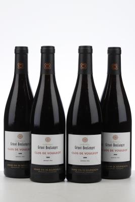 CLOS VOUGEOT 2008 - Genot Boulanger - 4 Bottles