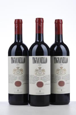 TIGNANELLO 2007 - Antinori - 3 Bottles