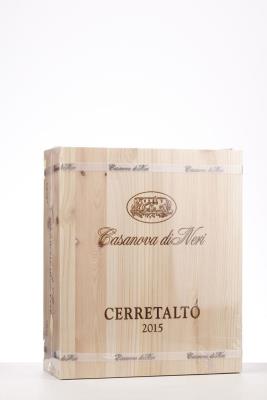 BRUNELLO DI MONTALCINO CERRETALTO 2015 - Casanova di Neri - 3 Bottles - Owc 3