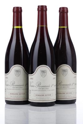 VOSNE ROMANEE LES BRULEES 1995 - Guyon - 3 Bottles