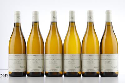CORTON CHARLEMAGNE 1996 - Verget - 6 Bottles