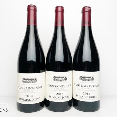 CLOS ST DENIS 2013 - Dujac - 3 Bottles