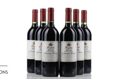 PENFOLDS BIN 389 CABERNET SHIRAZ 1996 - Penfolds - 6 Bottles