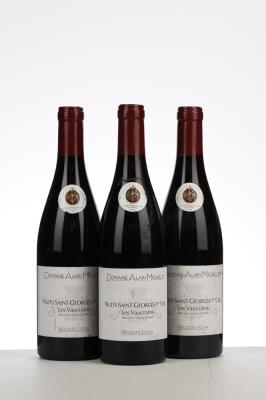 NUITS ST GEORGES LES VAUCRAINS 2004 - Alain Michelot - 3 Bottles
