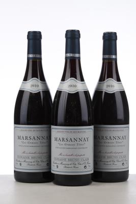 MARSANNAY LES GRASSES TETES 2010 - Bruno Clair - 3 Bottles