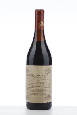 BAROLO BUSSIA SOPRANA DI MONFORTE 1971 - Giuseppe Mascarello - 1 Bottle