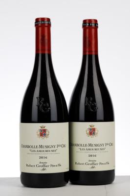 CHAMBOLLE MUSIGNY LES AMOUREUSES 2016 - Robert Groffier - 2 Bottles