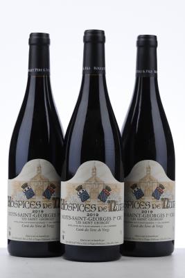 HOSPICES DE NUITS NUITS ST GEORGES LES ST GEORGES CUVEE DES SIRES DE VERGY 2019 - Emmanuel Rouget - 3 Bottles