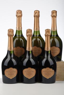 LAURENT PERRIER GRAND SIECLE ROSE CUVEE ALEXANDRA 2007 - Laurent Perrier - 6 Bottles