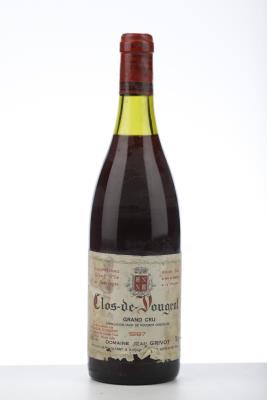 CLOS DE VOUGEOT 1987 - Jean Grivot - 1 Bottle