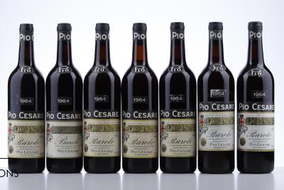 BAROLO 1964 - Pio Cesare - 7 Bottles