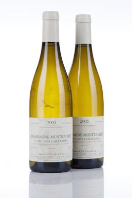 CHASSAGNE MONTRACHET BLANC LES CAILLERETS 2005 - Marc Colin - 2 Bottles