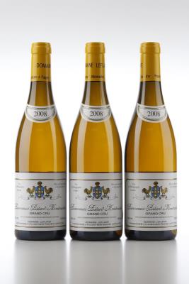 BIENVENUES BATARD MONTRACHET 2008 - Domaine Leflaive - 3 Bottles