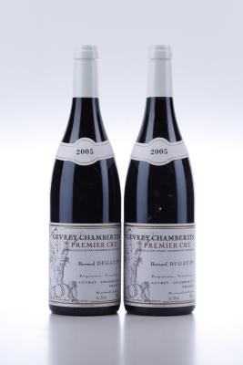 GEVREY CHAMBERTIN 1 ER CRU 2005 - Bernard Dugat Py - 2 Bottles