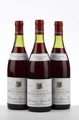 BEAUNE CLOS DES FEVES 1985 - Chanson - 3 Bottles