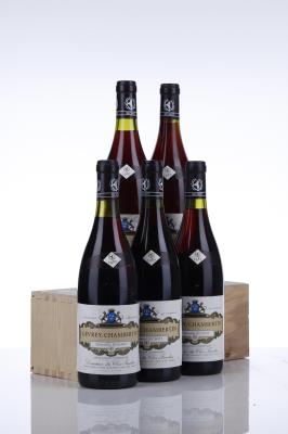 GEVREY CHAMBERTIN DU CLOS FRANTIN 1987 - Bichot - 5 Bottles
