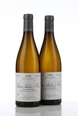 SAINT AUBIN BLANC LA CHATENIERE 2008 - Marc Colin - 2 Bottles