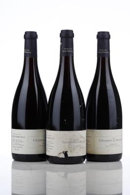 CHAMBOLLE MUSIGNY DERRIERE LA GRANGE 2002 - Amiot Servelle - 3 Bottles