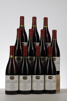 VOLNAY CLOS D'AUDIGNAC 1990 - La Pousse d'Or - 12 Bottles - Oc 12