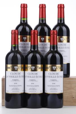 CLOS DE LA VIEILLE ECOLE 2016 - Mc - 6 Bottles