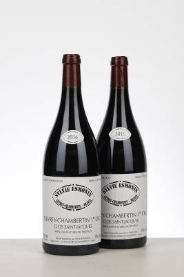 GEVREY CHAMBERTIN CLOS ST JACQUES 2016 - Sylvie Esmonin - 2 Magnums