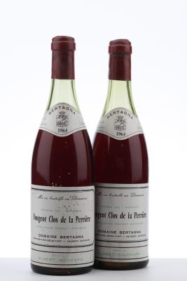 VOUGEOT CLOS DE LA PERRIERE 1964 - Bertagna - 2 Bottles