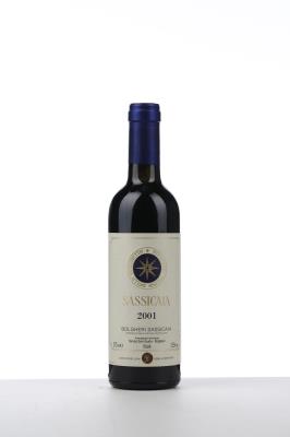 SASSICAIA 2001 - Tenuta San Guido - 1 Half Bottle