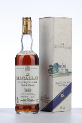 MACALLAN 18 Y 1968 - Macallan - Bottled 1988 - Giovinetti Import - 1 Bottle - Oc 1