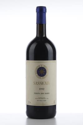 SASSICAIA 1992 - Tenuta San Guido - 1 Magnum