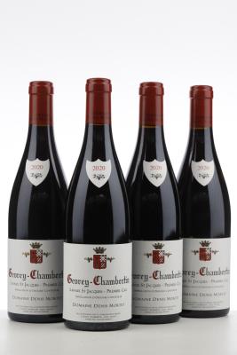 GEVREY CHAMBERTIN LAVAUX ST JACQUES 2020 - Denis Mortet - 4 Bottles