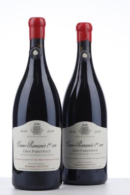VOSNE ROMANEE CROS PARANTOUX 2018 - Emmanuel Rouget - 2 Magnums