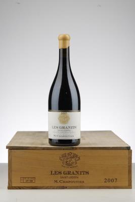 SAINT JOSEPH ROUGE LES GRANITS 2007 - Chapoutier  - 6 Bottles - Owc 6