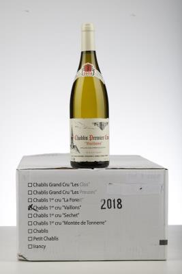 CHABLIS VAILLONS 2018 - Vincent Dauvissat - 12 Bottles - Oc 12