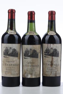 EVANGILE 1952 - MB - 3 Bottles