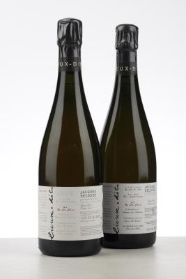 JACQUES SELOSSE EXTRA BRUT LA COTE FARON  - Recently Degorged -Jacques Selosse - 2 Bottles