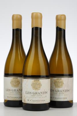 SAINT JOSEPH BLANC LES GRANITS 2006 - Chapoutier  - 3 Bottles