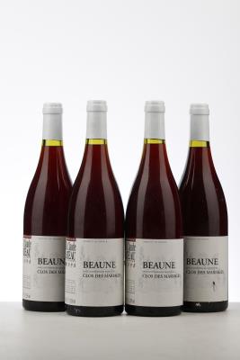 BEAUNE CLOS DES MARIAGES 1998 - Jean Claude Rateau - 4 Bottles