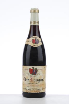 CLOS VOUGEOT 2005 - Capitain Gagnerot - 1 Bottle