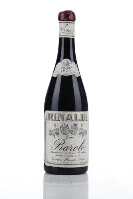 BAROLO 1970 - Giuseppe Rinaldi  - 1 Bottle