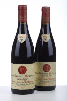VOSNE ROMANEE MALCONSORTS 2001 - Francois Lamarche - 2 Bottles