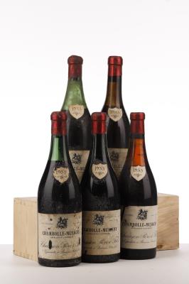 CHAMBOLLE MUSIGNY 1955 - Chanson MB - 5 Bottles