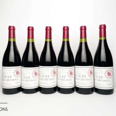 VOLNAY CLOS DES DUCS 2003 - Marquis d'Angerville - 6 Bottles